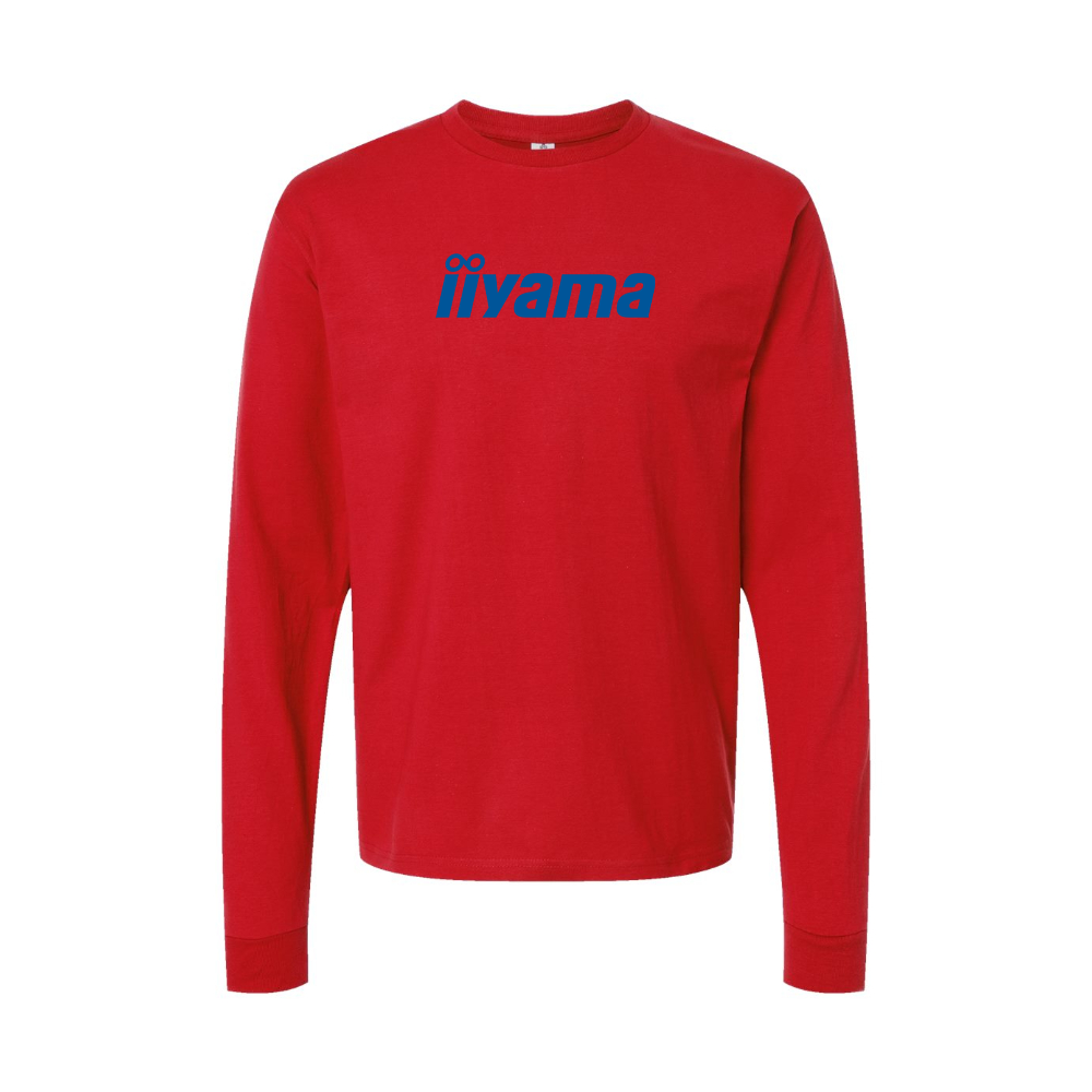 Men's Iiyama Logo Long Sleeve T-Shirt