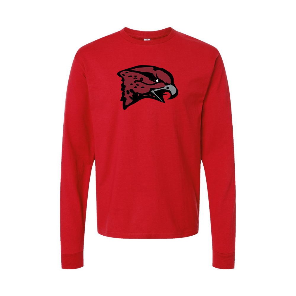 Youth Maryland Eastern Shore Hawks Logo Cotton Long Sleeve T-Shirt