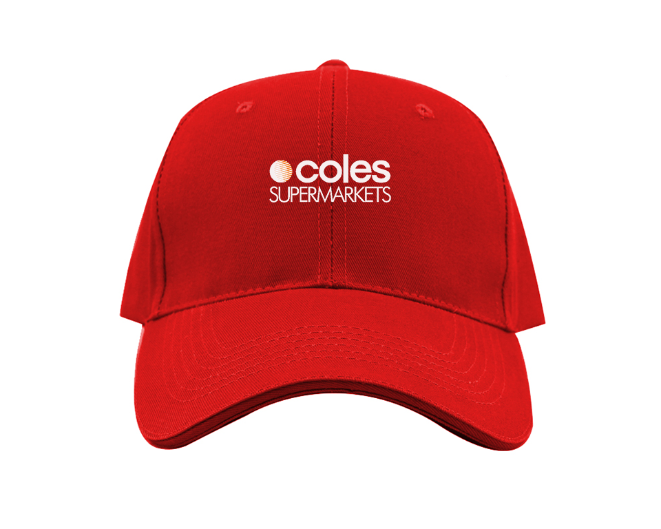 Coles Supermarket Dad Baseball Cap Hat
