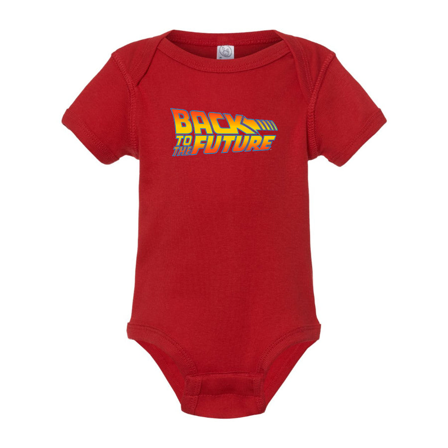 Back To The Future Movie Baby Romper Onesie