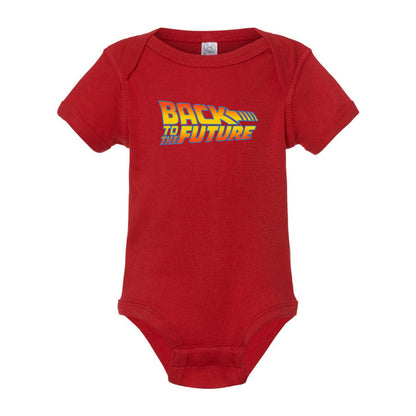 Back To The Future Movie Baby Romper Onesie