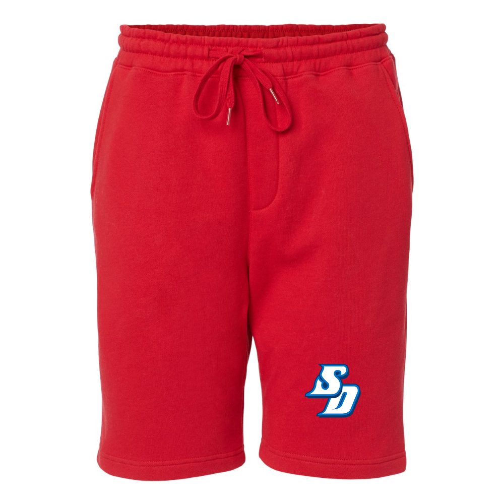Men's San Diego Toreros Logo Independent Trading Co Midweight Fleece Shorts