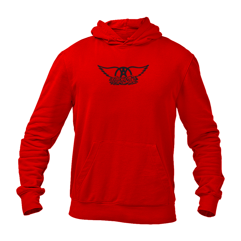 Men's Aerosmith Logo Gildan  Heavy Blend Hooded Sweatshirt