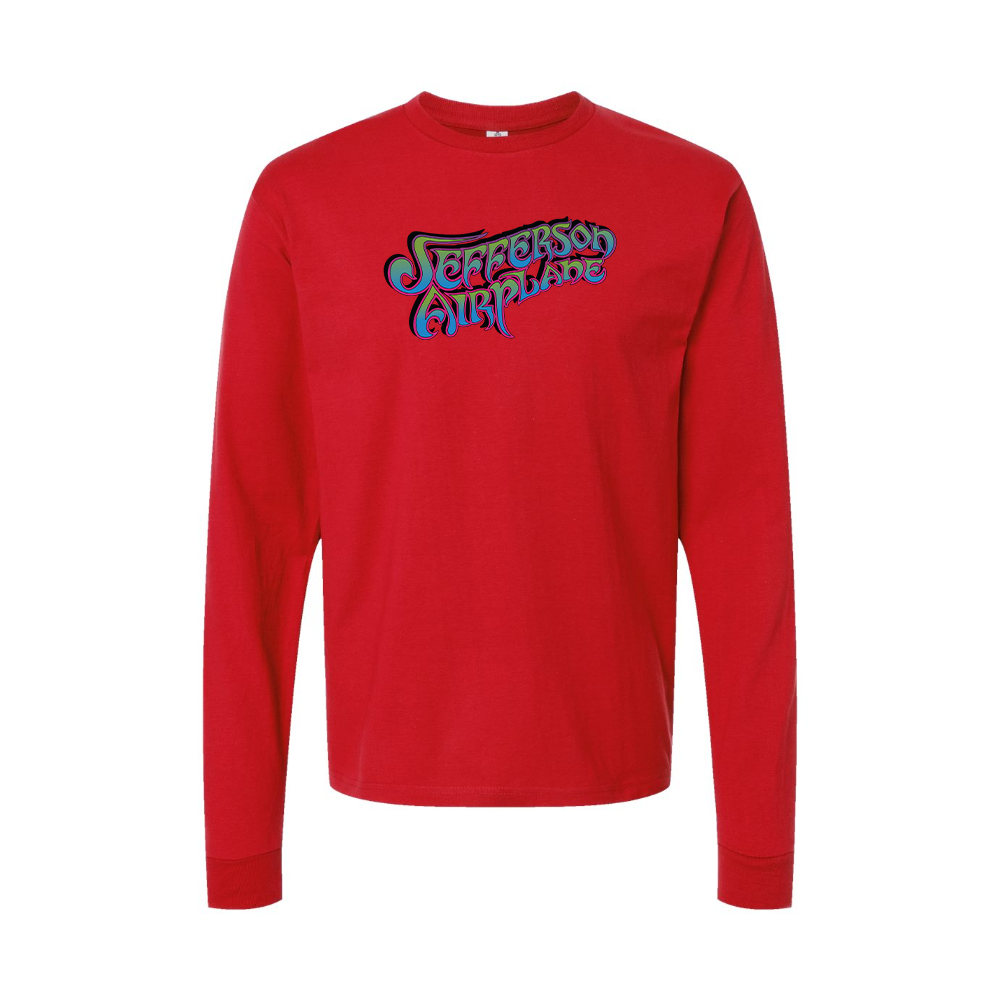 Men's Jefferson Airplane Logo Long Sleeve T-Shirt