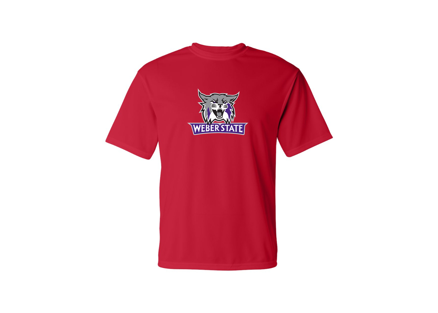 Men's Weber State Wildcats Polyester T-Shirt