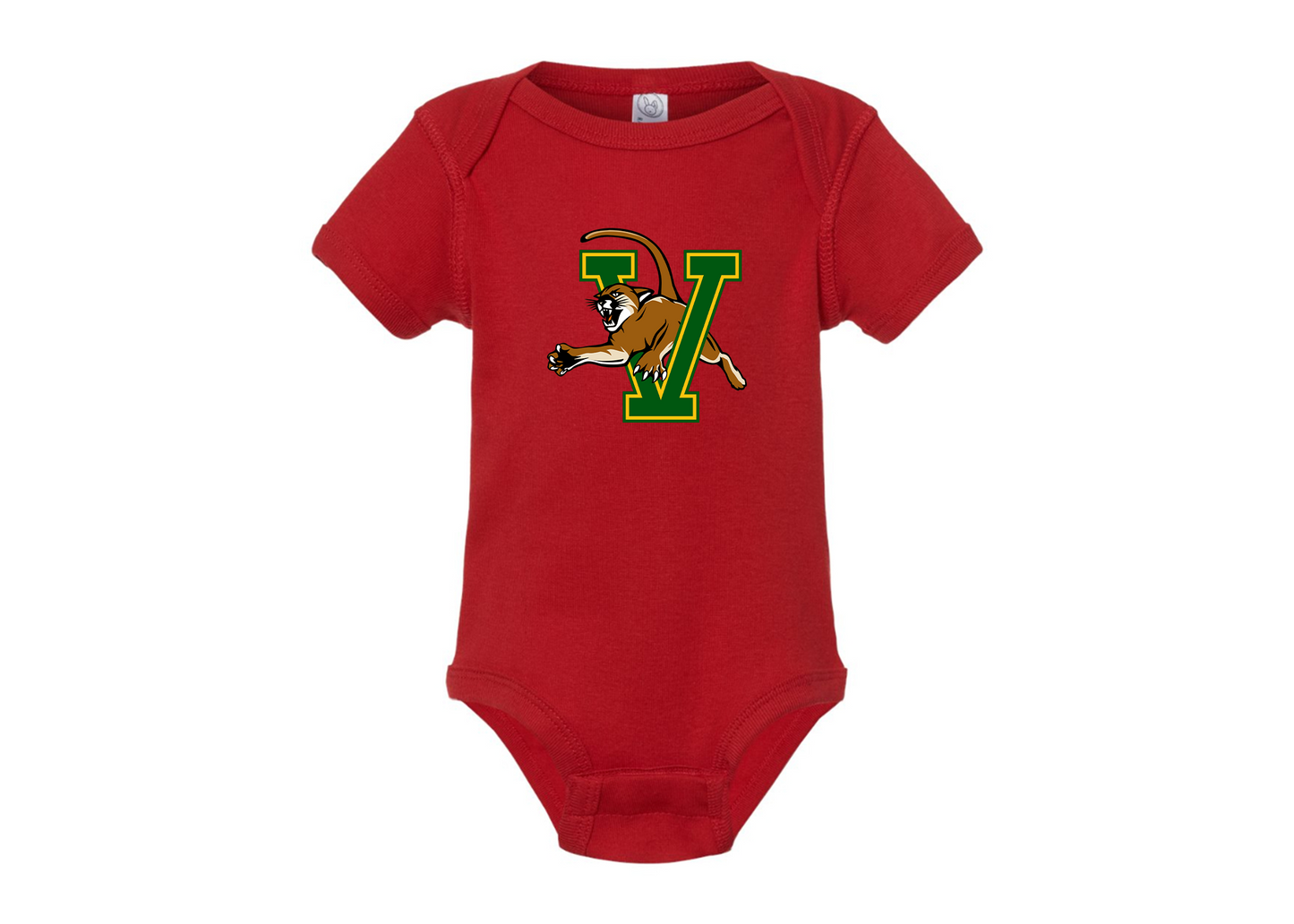 Vermont Catamounts Rabbit Skins Infant Baby Rib Bodysuit