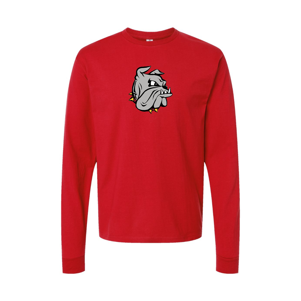 Men's Minnesota Duluth Bulldogs Logo Long Sleeve T-Shirt (Copy