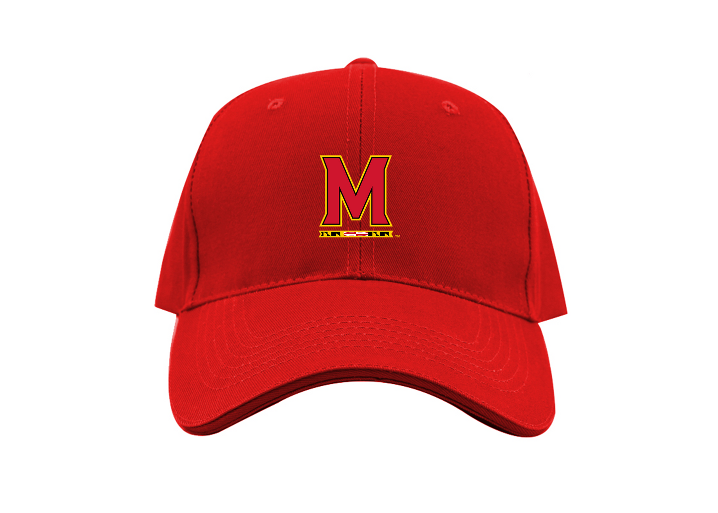 Maryland Terrapins Logo Dad Baseball Cap Hat