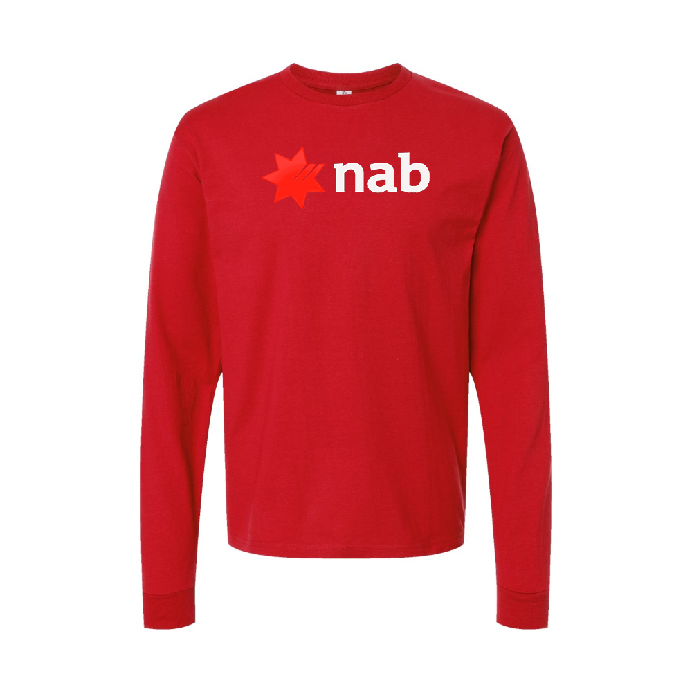 Youth NAB (National Australia Bank) Logo Cotton Long Sleeve T-Shirt