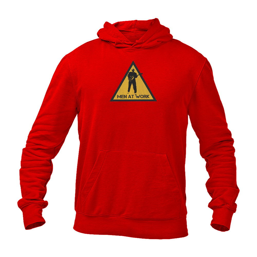 Men's Men at Work Logo  Pullover Hoodie