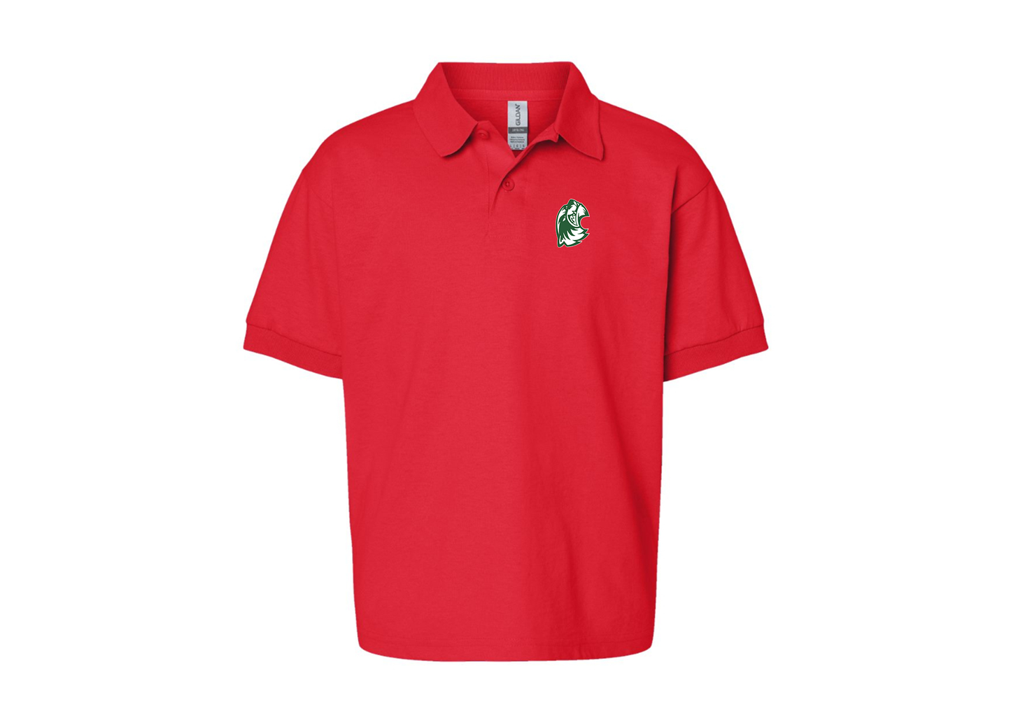 Youth Utah Valley Wolverines Gildan Dry Blend Jersey Polo