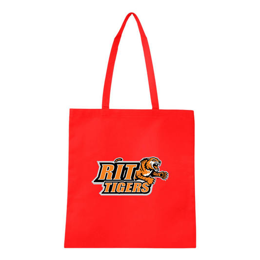 RIT Tigers Logo Q-Tees Non-Woven  Tote