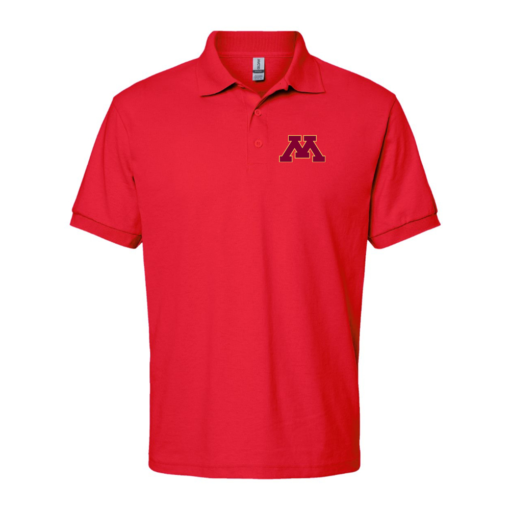 Men's Minnesota Golden Gophers Logo Dry Blend Polo