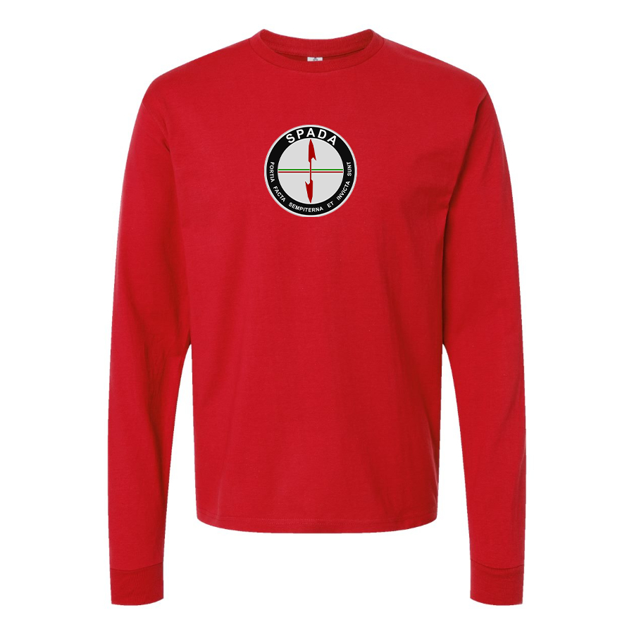 Men's Spada Vetture Sport Logo Long Sleeve T-Shirt