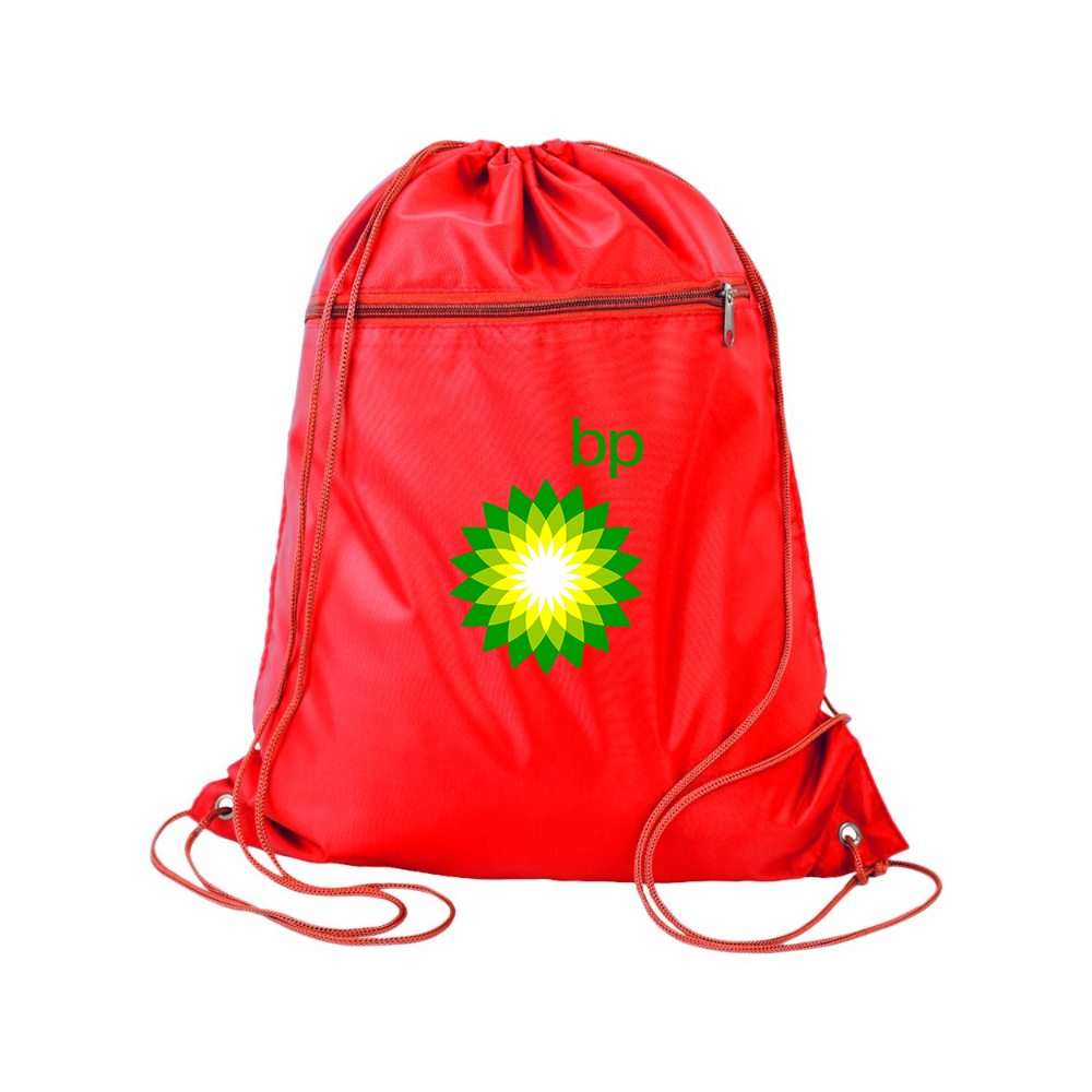 BP Oil Logo Q-Tees - Polyester Cinchpack