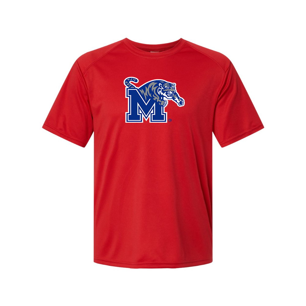 Men's Memphis Tigers Logo Polyester T-Shirt