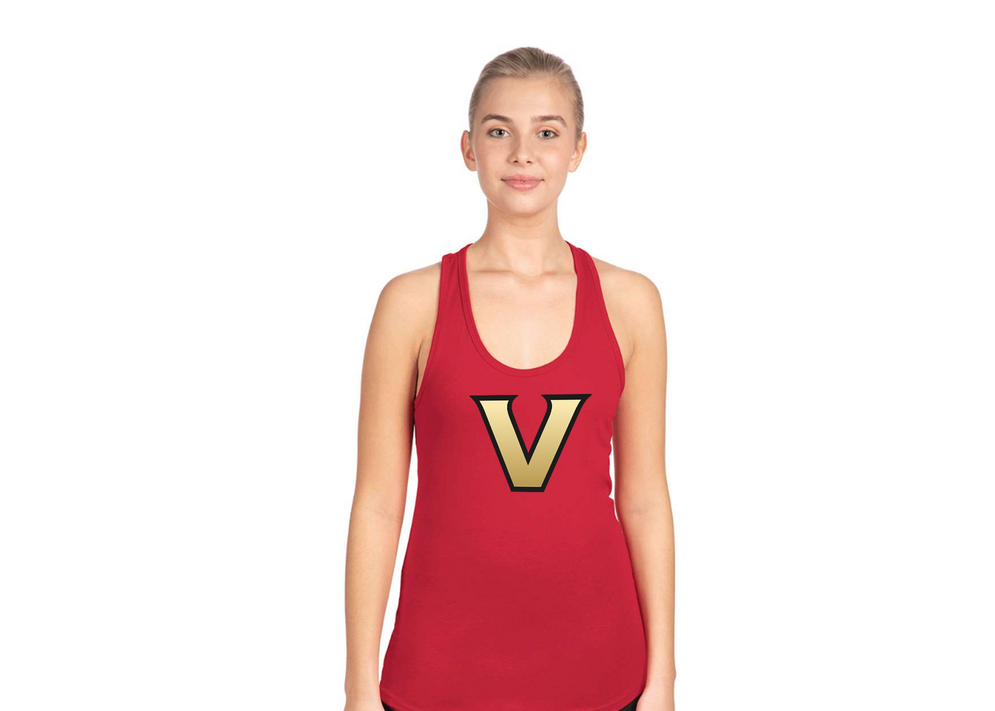 Women's Vanderbilt Commodores Next Level Ideal Racerback Tank