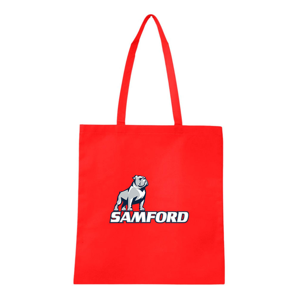 Samford Bulldogs Logo Q-Tees Non-Woven  Tote