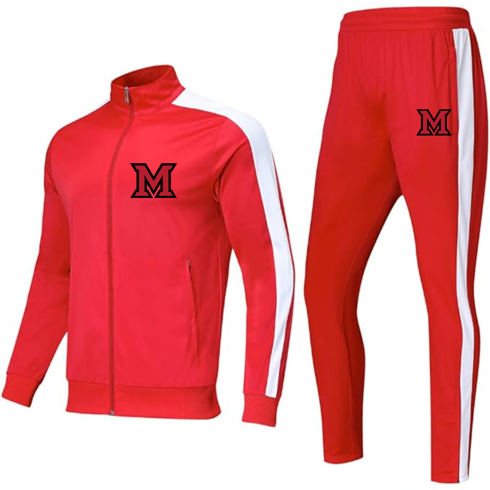 Men's Miami Ohio RedHawks Logo Dri-Fit TrackSuit