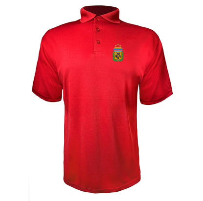 Men's Argentina National Soccer Team Polyester Polo