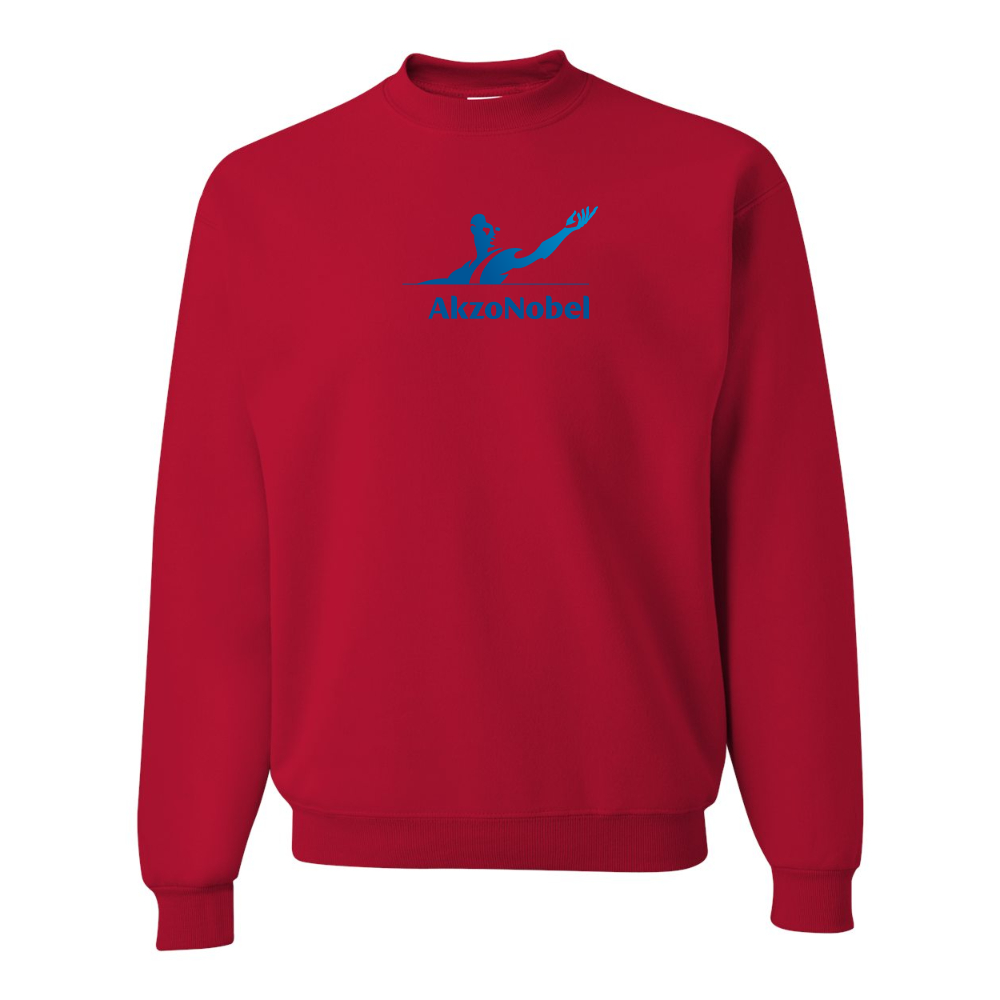 Men's AkzoNobel Logo JERZEES NuBlend Crewneck Sweatshirt