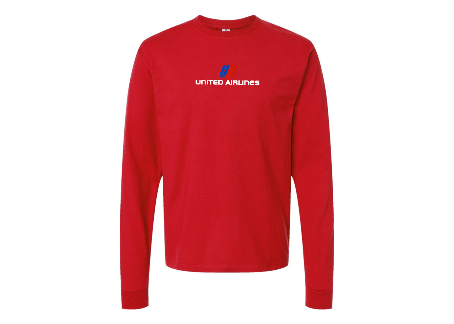 Men's United Airlines Logo Long Sleeve T-Shirt