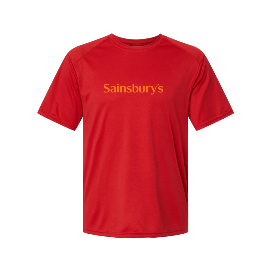 Men's Sainsbury_s Logo Polyester T-Shirt