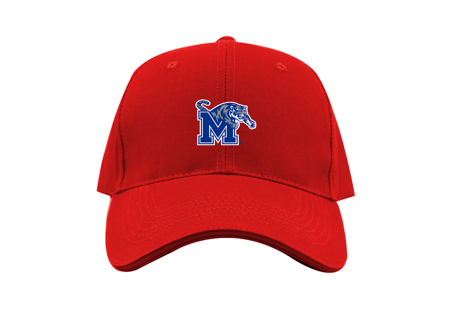 Memphis Tigers Logo Dad Baseball Cap Hat