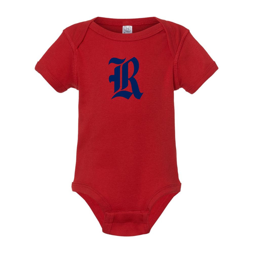 Rice Owls Logo Rabbit Skins Infant Baby Rib Bodysuit