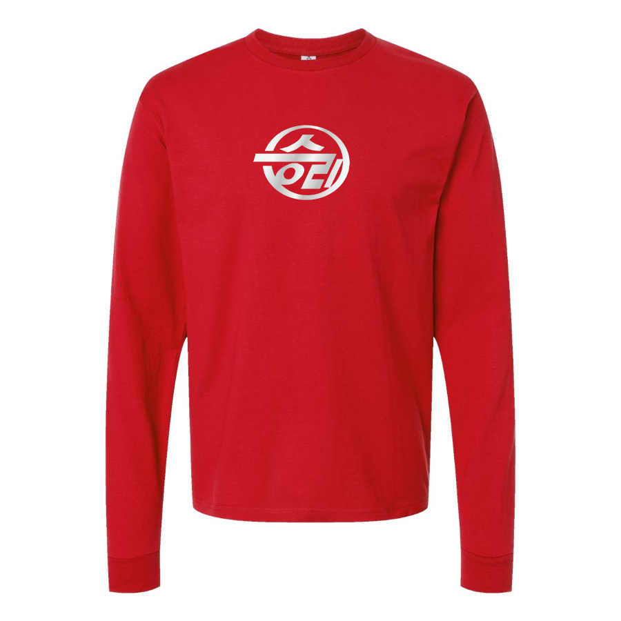 Men's Sungri Motor Plant Logo Long Sleeve T-Shirt