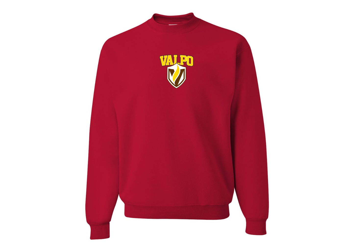 Men's Valparaiso Crusaders JERZEES NuBlend Crewneck Sweatshirt