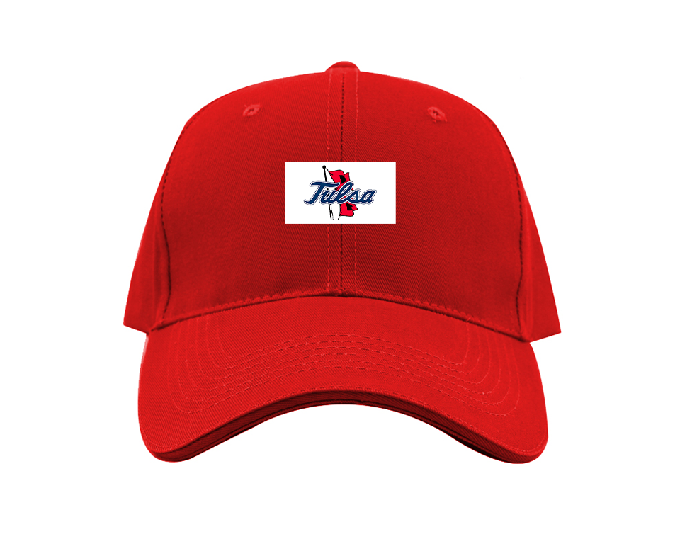Tulsa Golden Hurricane Logo Dad Baseball Cap Hat
