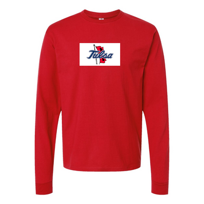 Men's Tulsa Golden Hurricane Logo Long Sleeve T-Shirt
