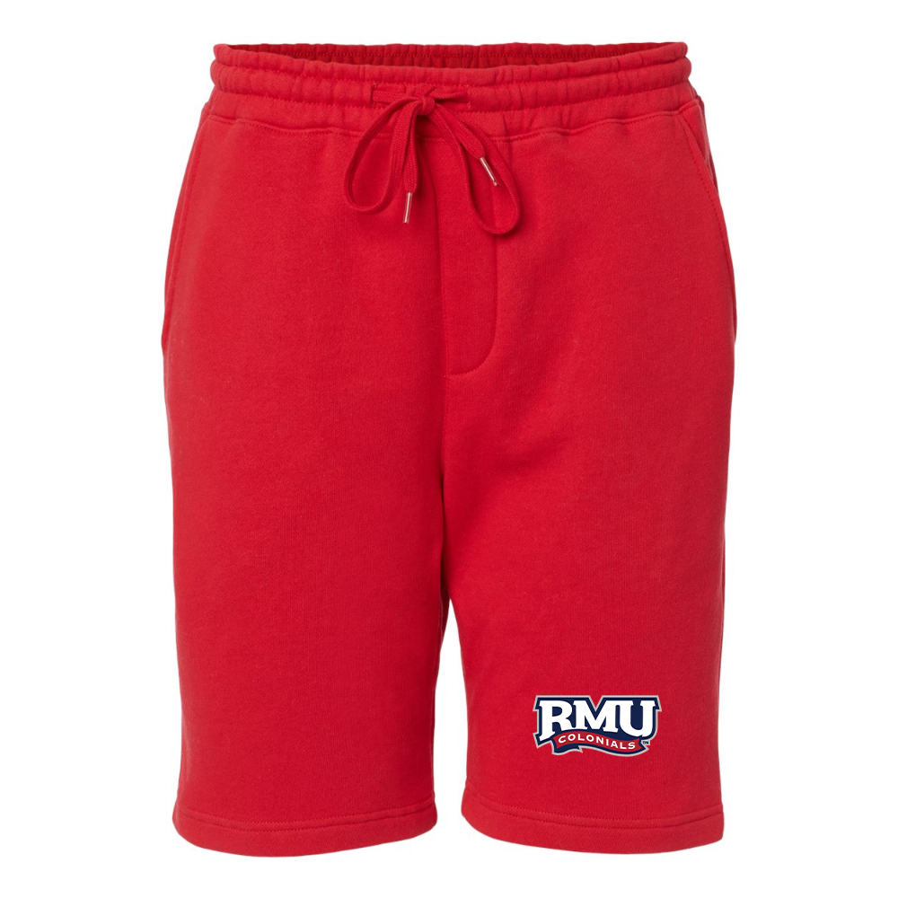 Men's Robert Morris Colonials Logo Independent Trading Co Midweight Fleece Shorts