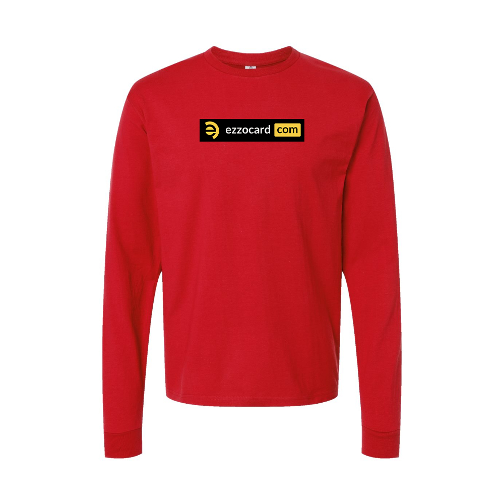 Youth Ezzocard Logo Cotton Long Sleeve T-Shirt