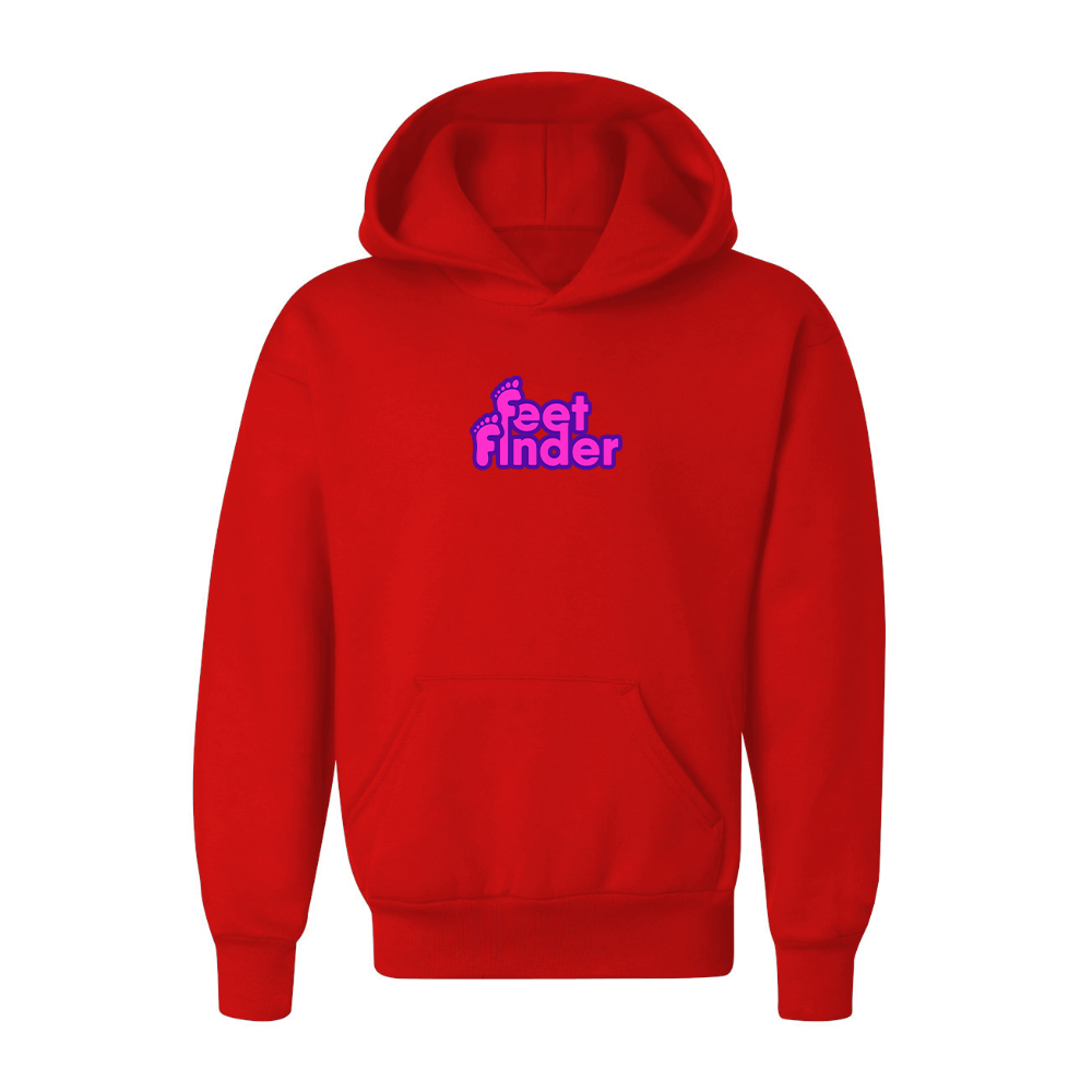 Youth FeetFinder Logo Pullover Hoodie