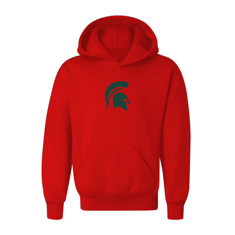 Youth Michigan State Spartans Logo Pullover Hoodie