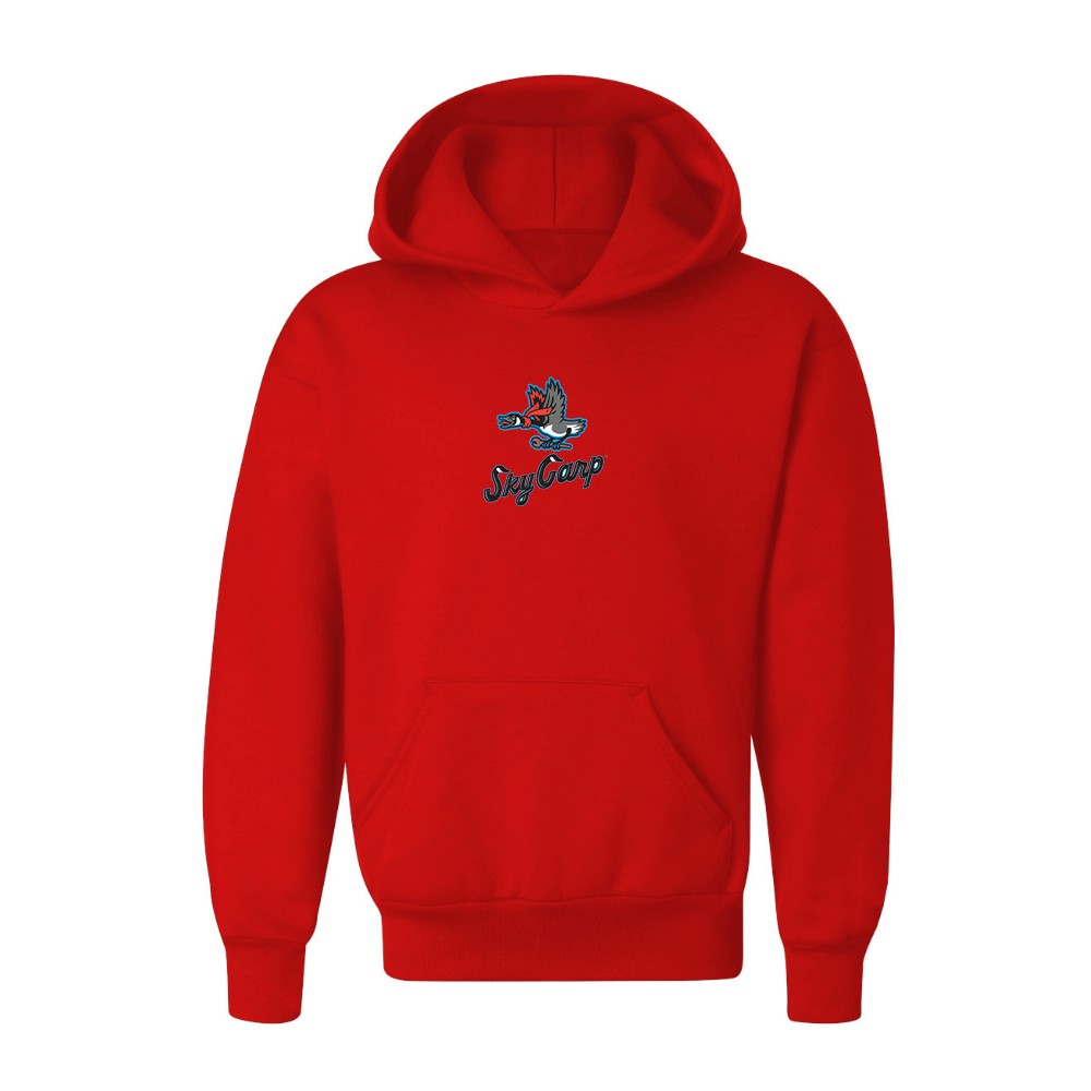 Youth Beloit Sky Carp Logo Pullover Hoodie