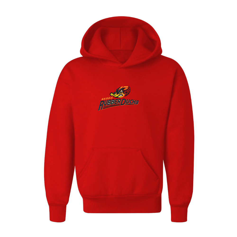 Youth Akron RubberDucks Logo Pullover Hoodie