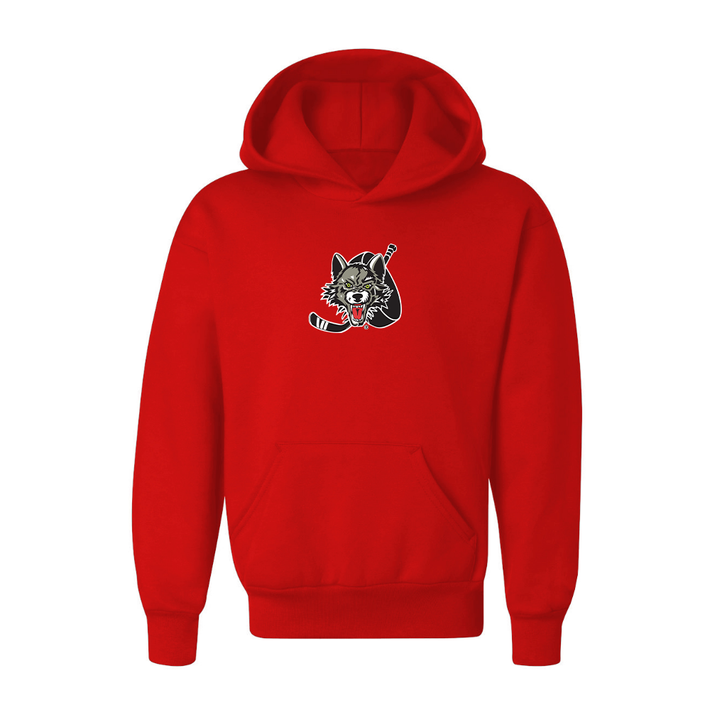 Youth Chicago Wolves Logo Pullover Hoodie