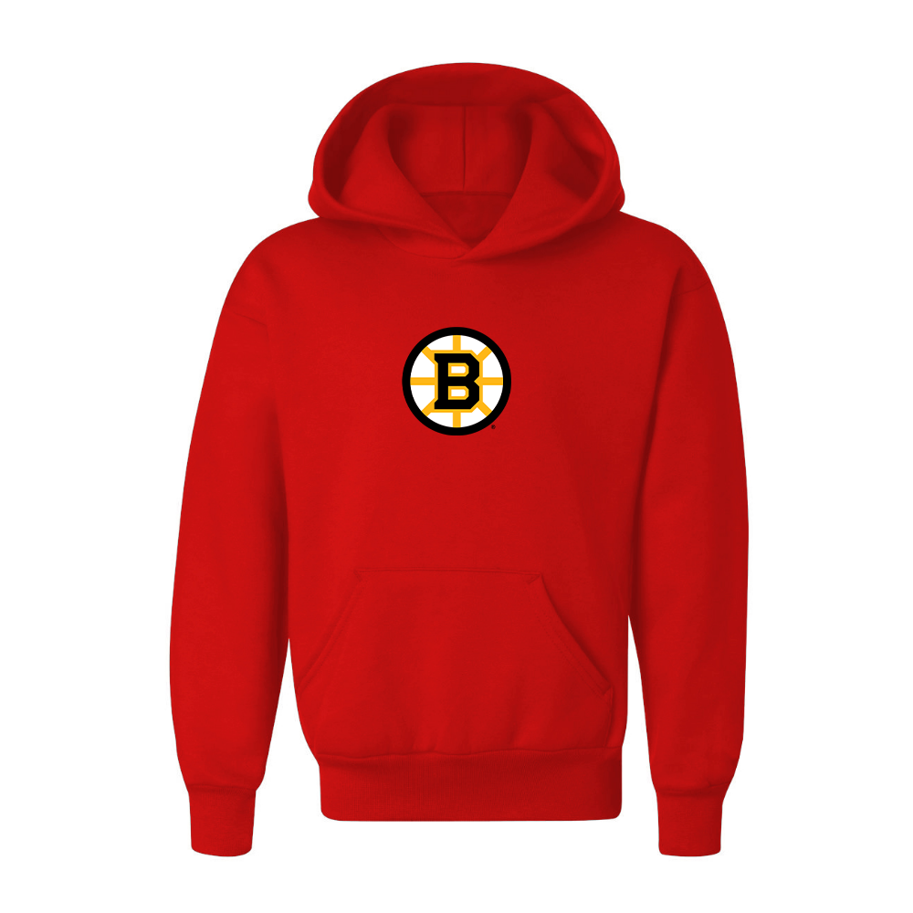 Youth Boston Bruins Logo Pullover Hoodie