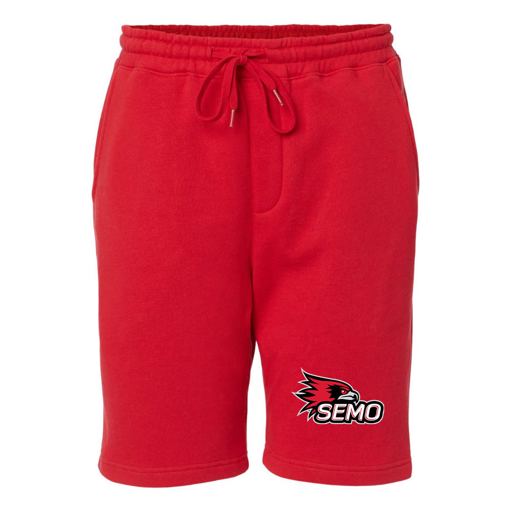 Men's SEMO Redhawks Logo Independent Trading Co Midweight Fleece Shorts