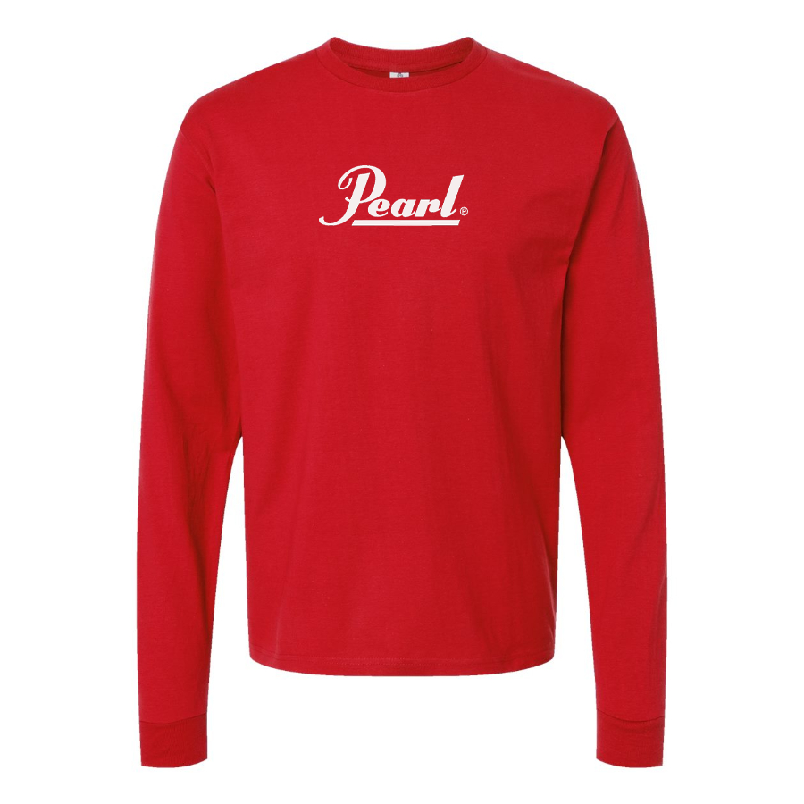 Youth Pearl Logo Cotton Long Sleeve T-Shirt