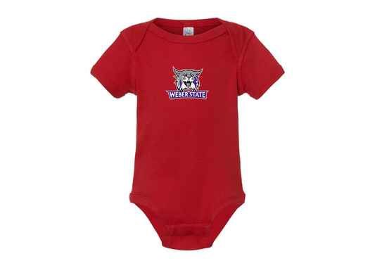 Weber State Wildcats Rabbit Skins Infant Baby Rib Bodysuit