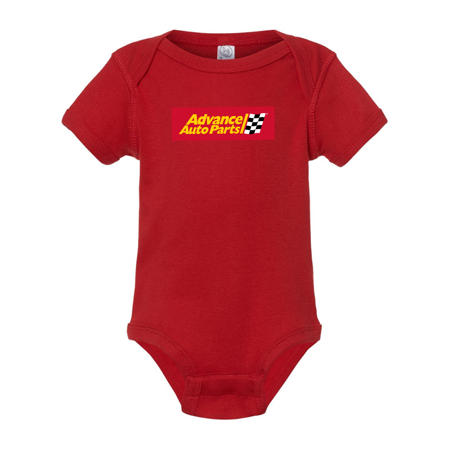 Advance Auto Parts Logo  Rabbit Skins Infant Baby Rib Bodysuit