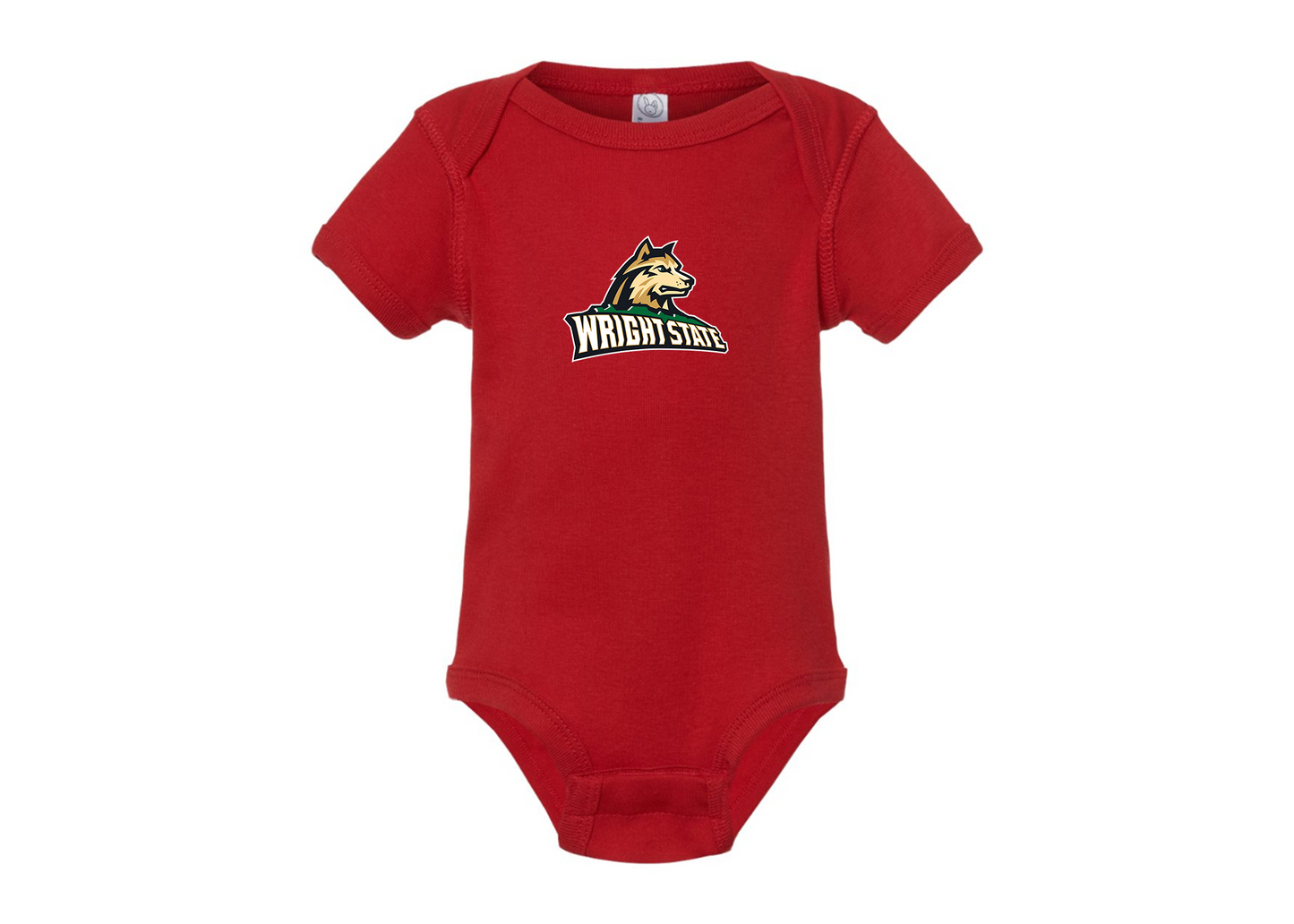Wright State Raiders Rabbit Skins Infant Baby Rib Bodysuit