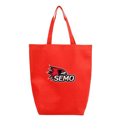 SEMO Redhawks Logo Q-Tees Non-Woven Gusset Bottom Tote