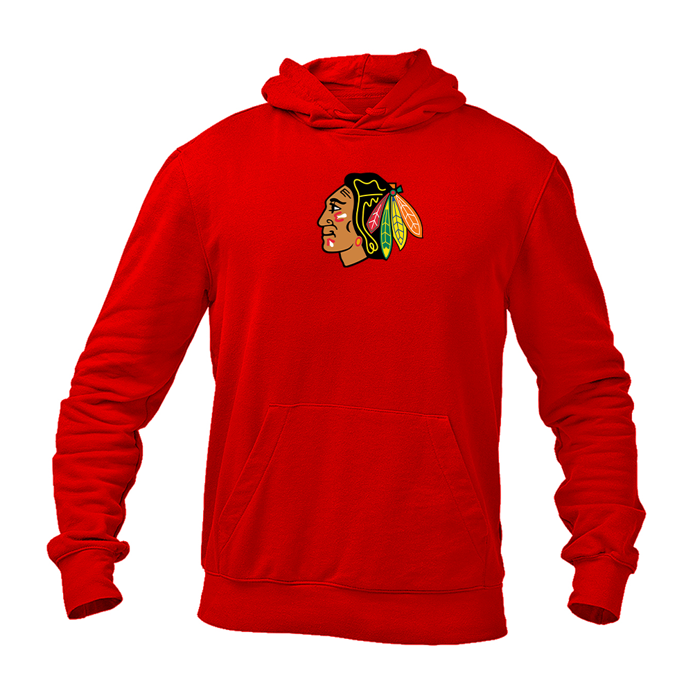 Men's Blackhawks Logo Pullover Hoodie