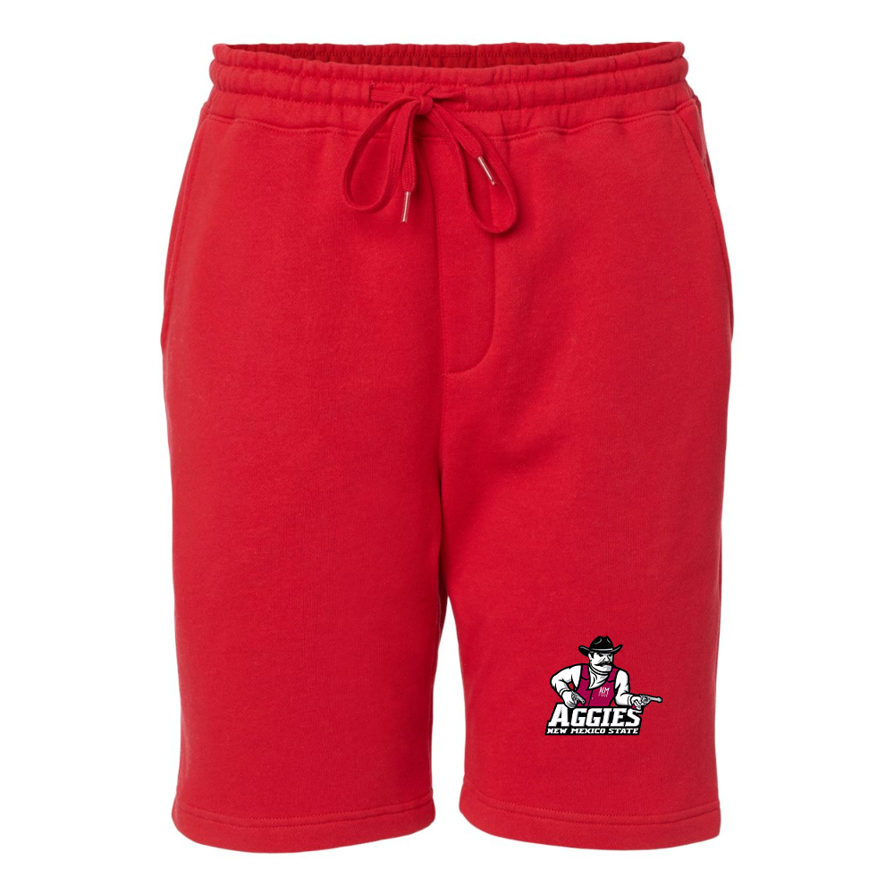 Men's Aggies New Mexico State Logo Independent Trading Co Midweight Fleece Shorts