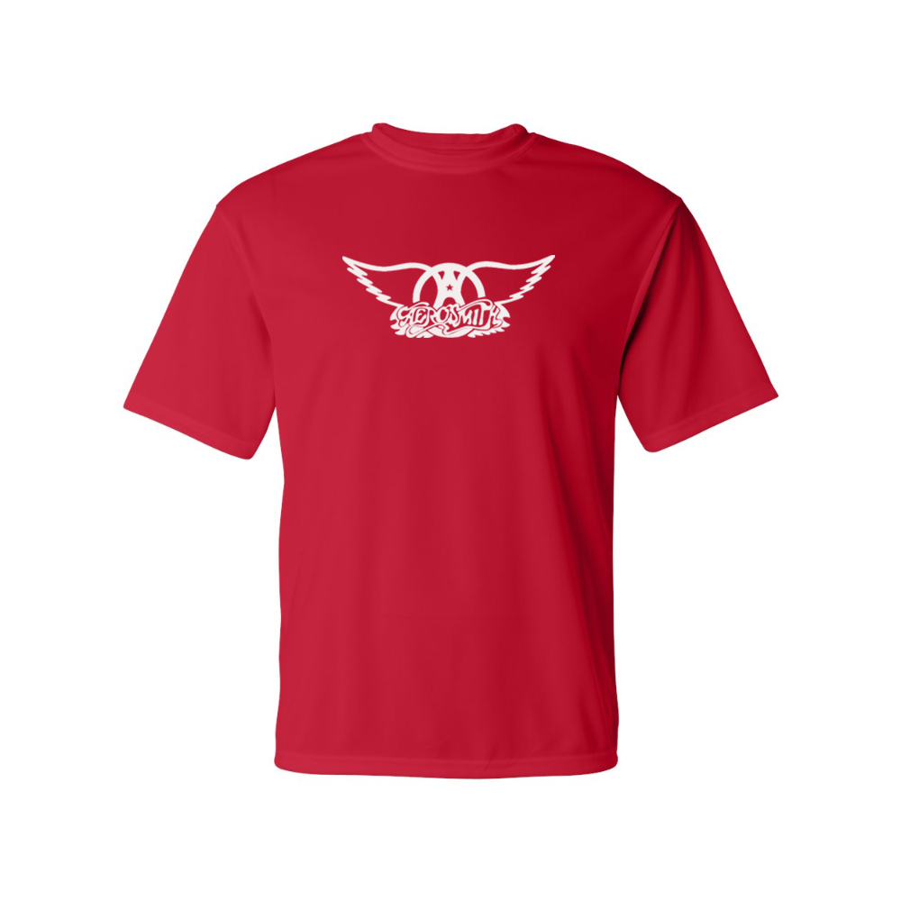 Men's Aerosmith Logo Polyester T-Shirt